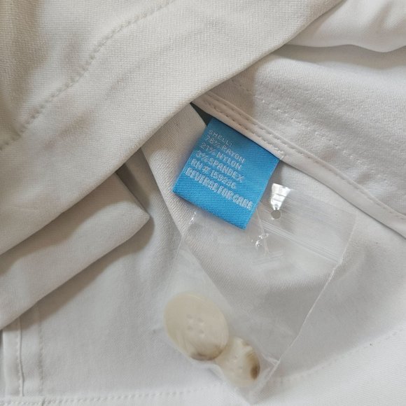 J. Mclaughlin White Ressie Double Breasted Blazer, NWOT. Size 10 - Picture 5 of 5